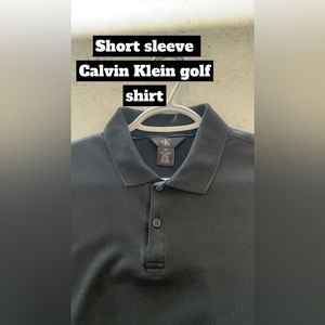 Calvin Klein Black Polo Shirt